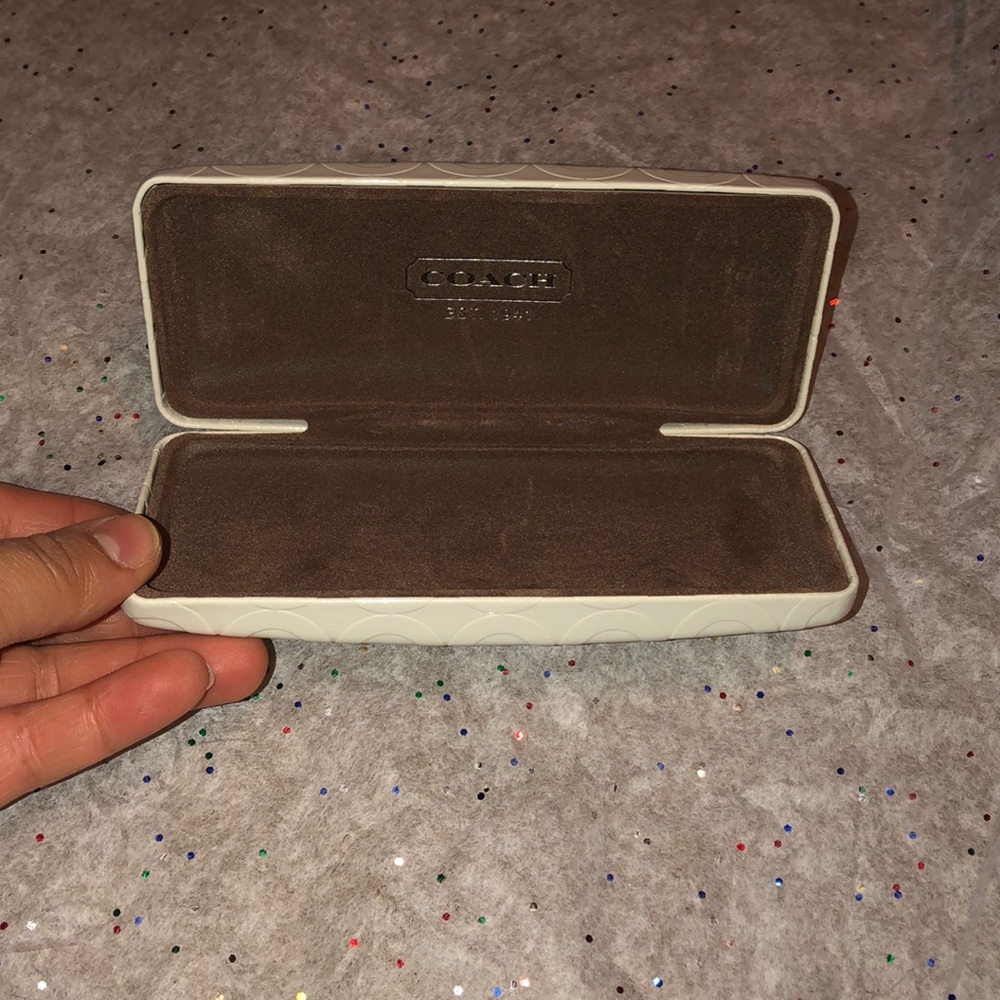 Coach glasses case